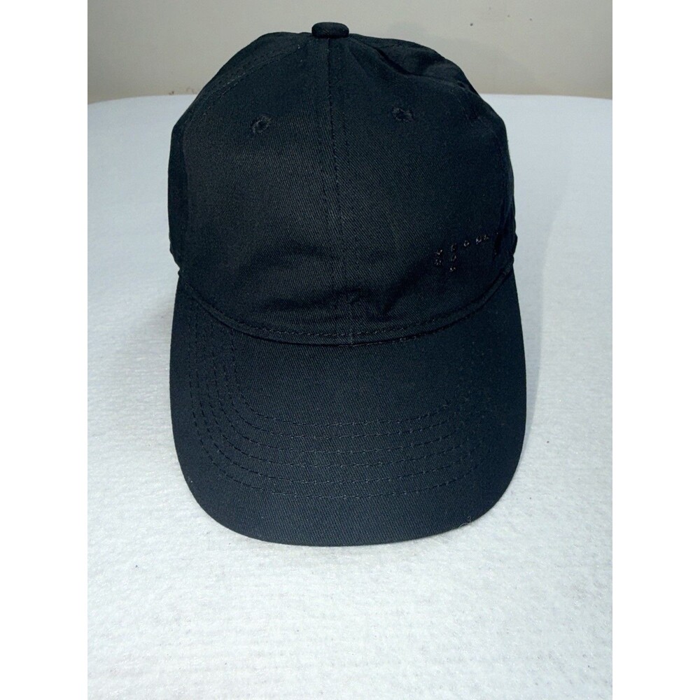Two Blind Brothers Black Dad Hat Cap Braille Logo 100% Cotton Adjustable